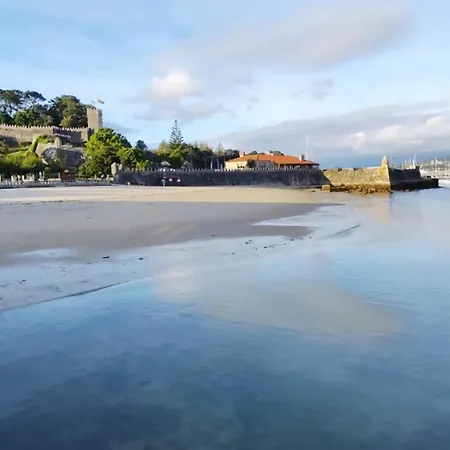 Hoibai, Raina, Atico, Con Vistas Al Casco Historico De Baiona, Galicia Lejlighed *